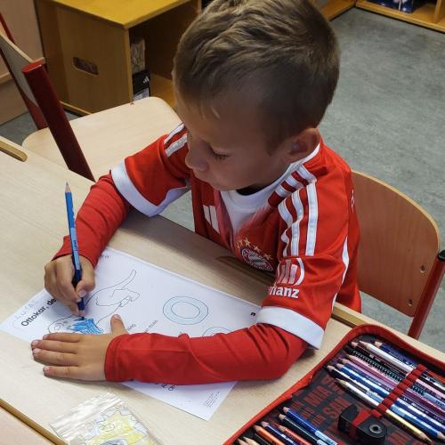 Buchstabenerarbeitung