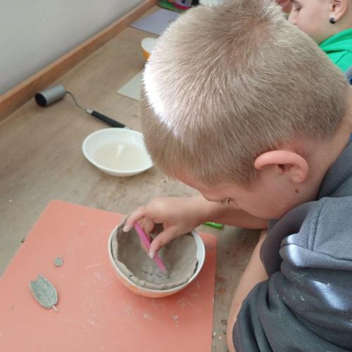 Schüsseln im Detail.