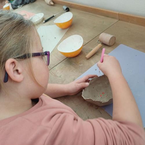 Schüsseln im Detail.