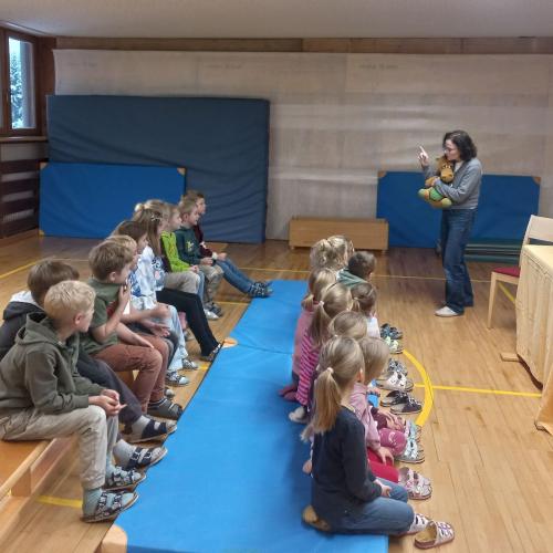 Es wird toll vorgelesen. 