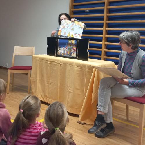 Die Bilder wechseln. 