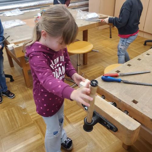 Es braucht viel Kraft!